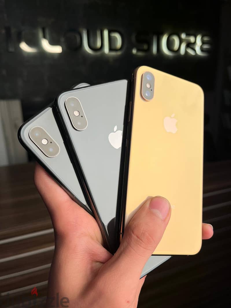 بتاع زمان عندنا جديد IPHONE XS. 256GB كسر زيرو وتر بروف وبحالة الجديد 1