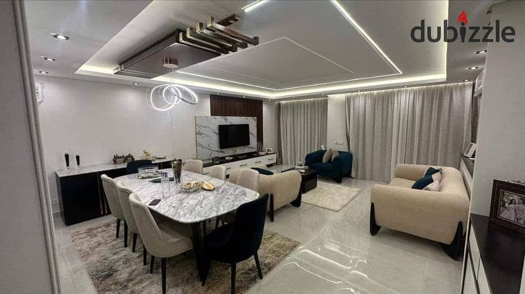 For sale, a 160 m apartment fully finished in October Plaza Sodic Compound للبيع شقة 160م لقطة متشطبة بالكامل فى كمبوند اكتوبر بلازا سوديك 0