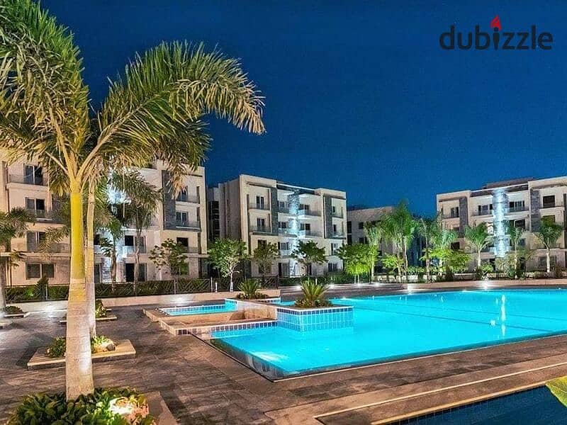 بمقدم 10% فقط شقه 135  متر استلام  فوري في قلب الجولدن سكوير في كمبوند جالريا | خصم كاش 37% * Galleria Compound * 1