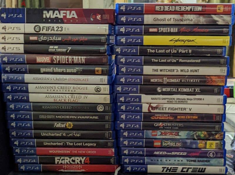 Ps4-ps5 Cd Games-playstation / العاب بلايستيشن - بلاى ستشين ٤ 2