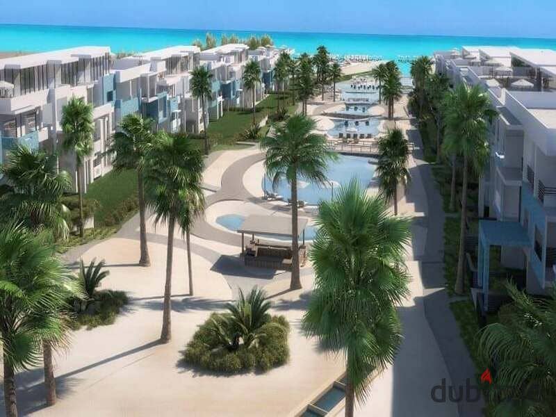 Chalet with garden area of ​​177 meters next to La Vista Bay in Dbay | Only 5% down payment Real estate developer Tatweer Misr | 15% cash discount * D 10