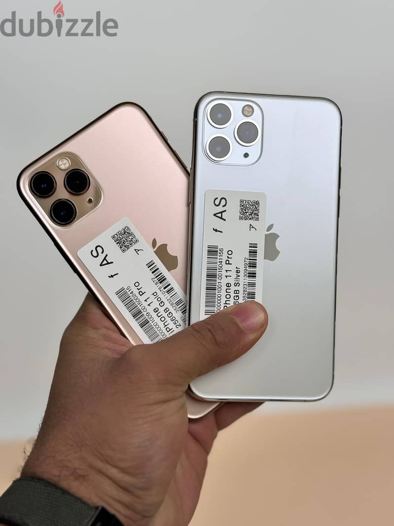 عرض اخر الاسبوع iphone 11 pro 256 جديد no active بضمان معتمد 1