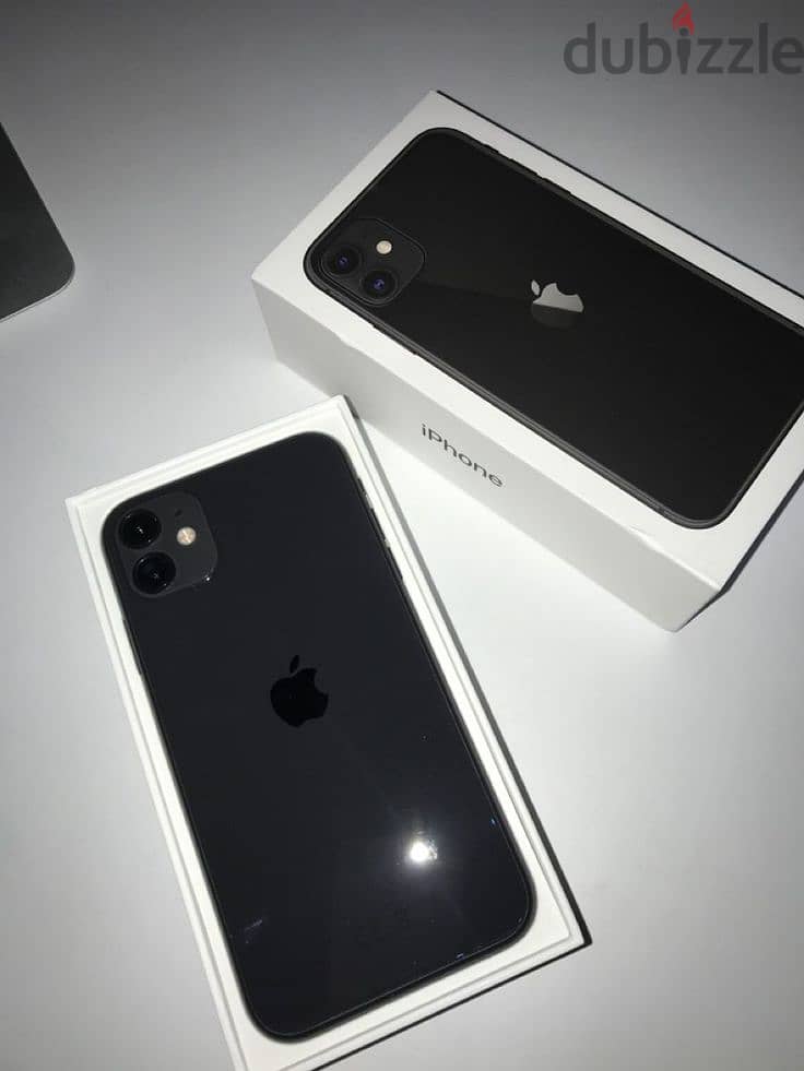 للبيع " iphone 11 مسعمل بالكرتونه فقط مساحه 64 بطاريه74% بضمان وفاتوره 1