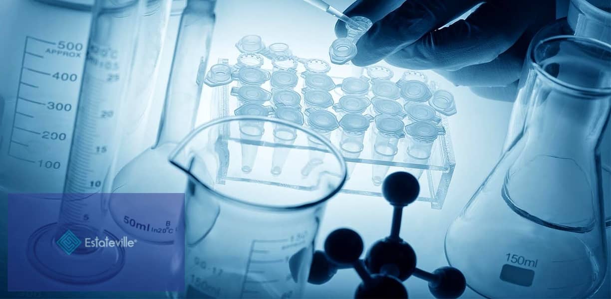 A laboratory with the largest traffic in the compound in the banks area next to the Bank of Egypt and Abu Dhabi Bank and Ibn Al Sham Restaurant in the 1