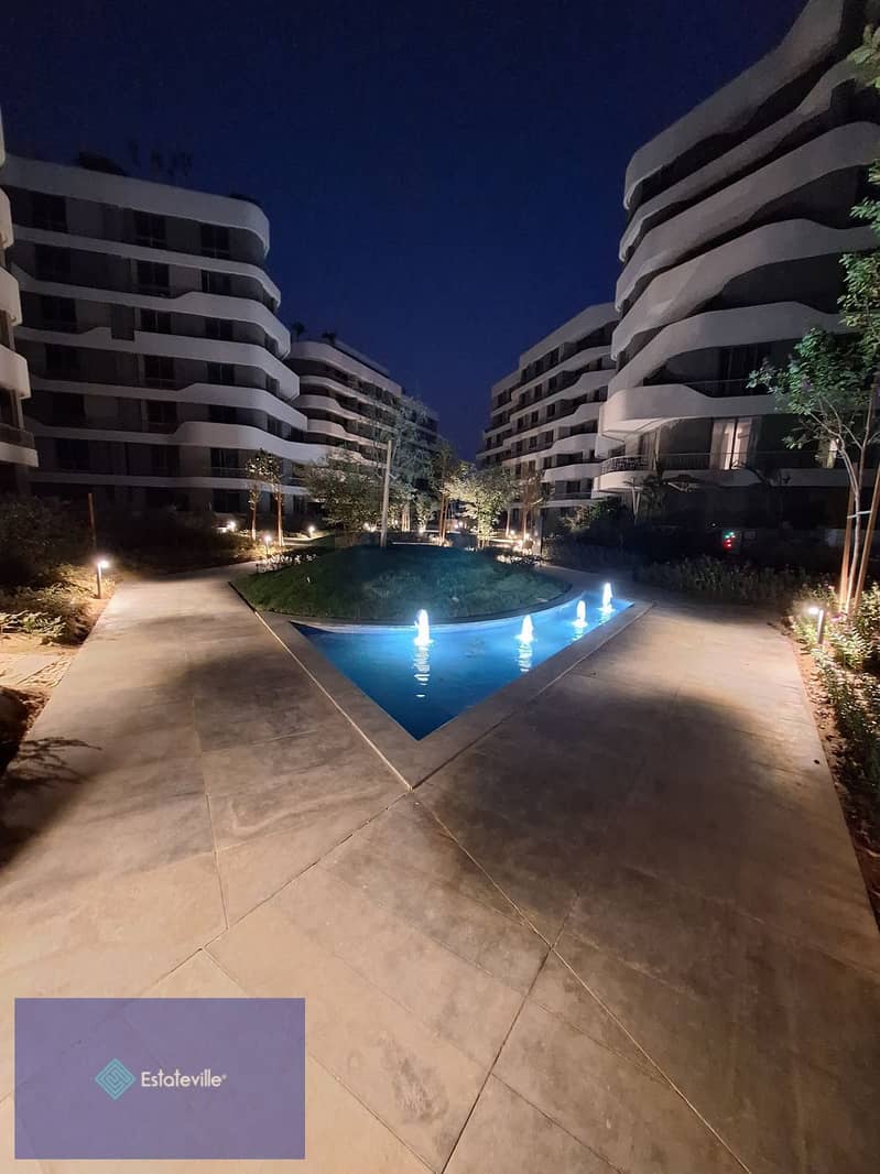 Duplex 220 meters fully finished with a down payment of 830 thousand and payment over 10 years, delivery in two years in the strongest project in Most 9