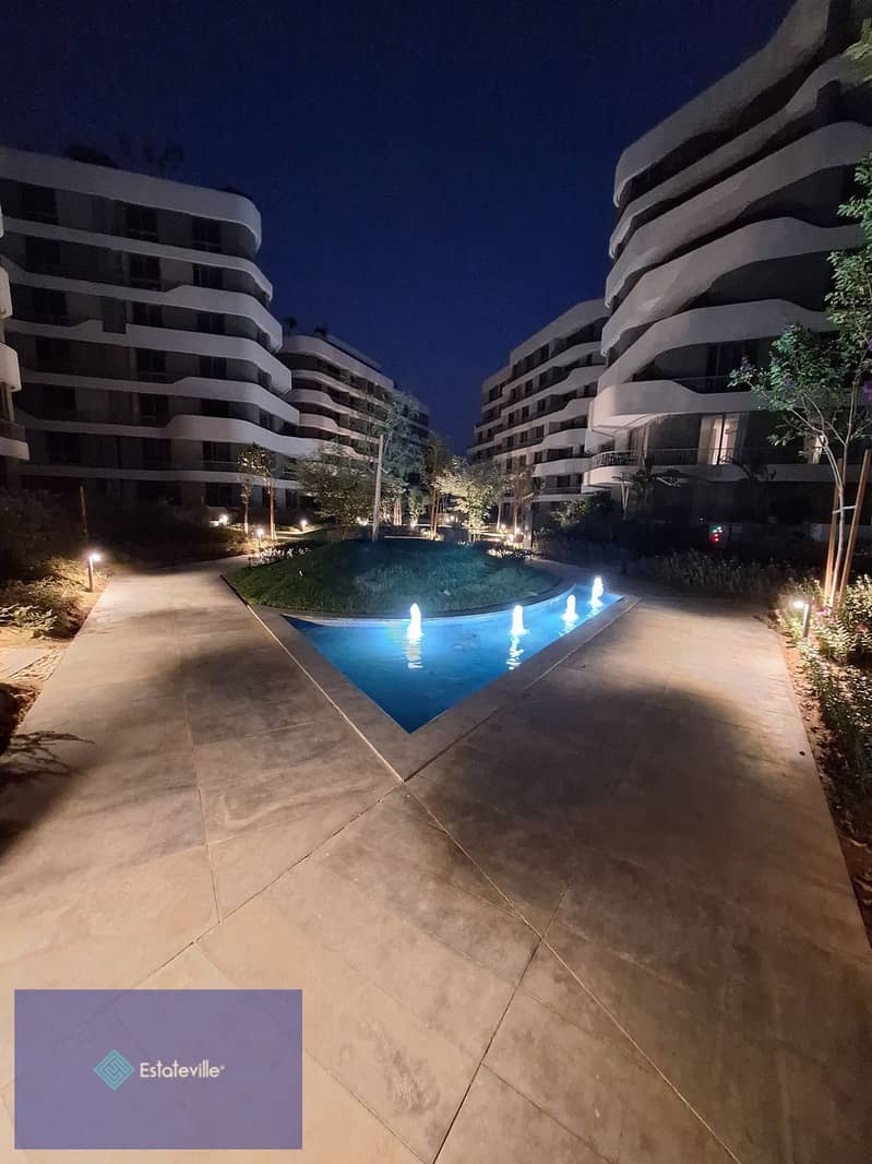 Duplex 220 meters fully finished with a down payment of 830 thousand and payment over 10 years, delivery in two years in the strongest project in Most 11