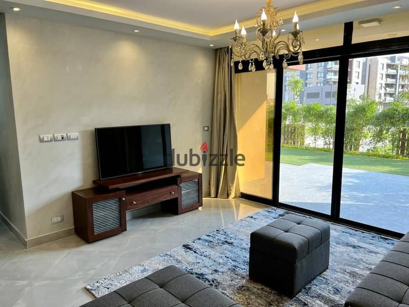 Fancy cozy apartment for rent in AZAD compound, beside AUC New Cairo 3