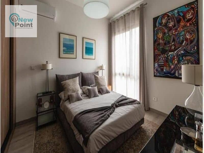 Apartment fully finished with open view for sale in Rosail New Cairo 2