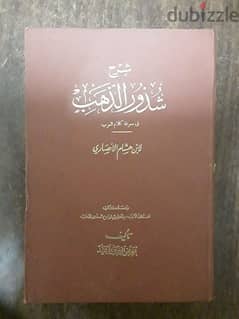 شرح شذور الذهب لابن هشام الأنصاري