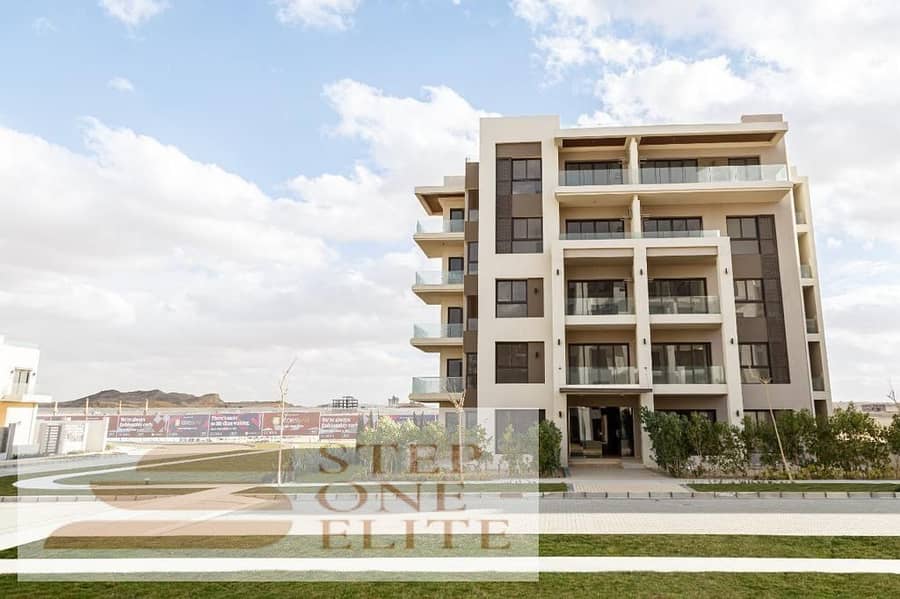 3-room apartment for sale, immediate delivery (fully finished) in the heart of the Fifth Settlement 4