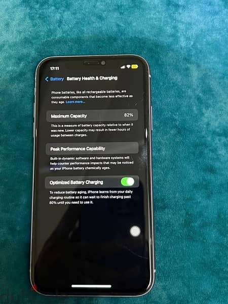 Iphone 11 battery 82% 128 gig 1