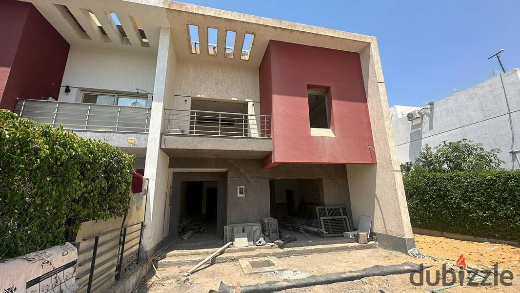 Villa for sale in Madinaty Townhouse Model ii Modern Semi-Finished 1