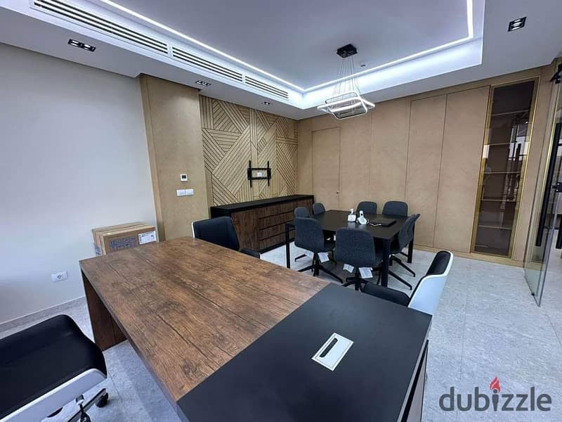 With the lowest down payment, I own an administrative office in Ghazaba Compound in 6 October City باقل مقدم امتلك مكتب اداري فى كمبوند جاذبية 3