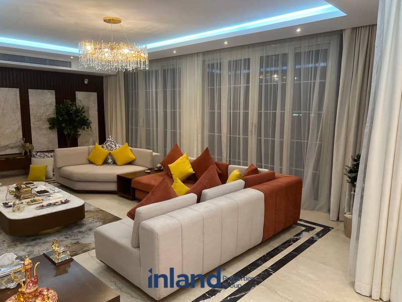 Fully Automated Premium Twin House For Sale in a Prestigious Les Rois Compound | Experience High-Tech Luxury | New Cairo 1