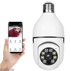 Panoramic WiFi Light Bulb Camera  كاميرا سريه علي شكل لمبه 0