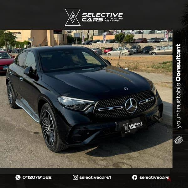 Mercedes-Benz GLC 300 coupe 2024 2,500 km 0