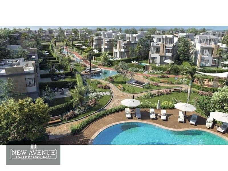 Apartment with garden in Hyde Park New cairo 2