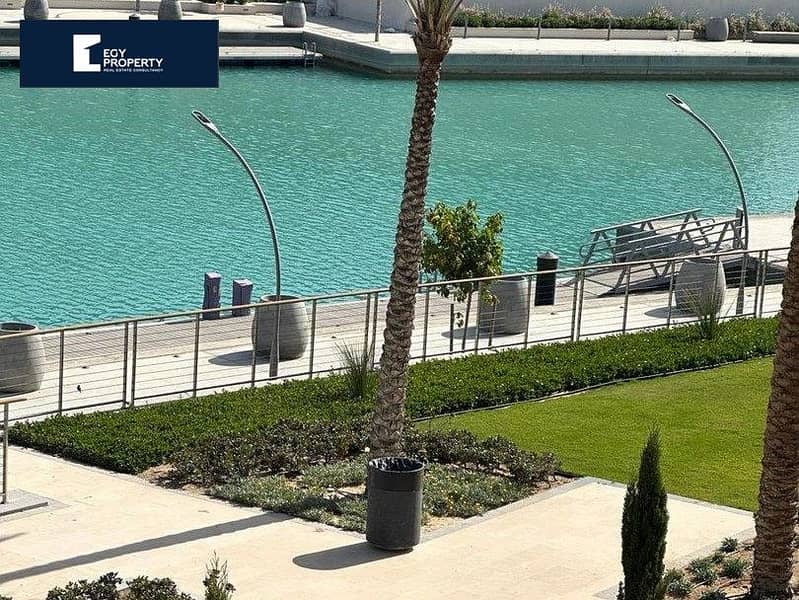 للبيع متشطب بالكامل في الساحل الشمالي يطل على الكنال شاليه بالتقسيط في مارينا فرونت مراسي Marina Front Marassi 2