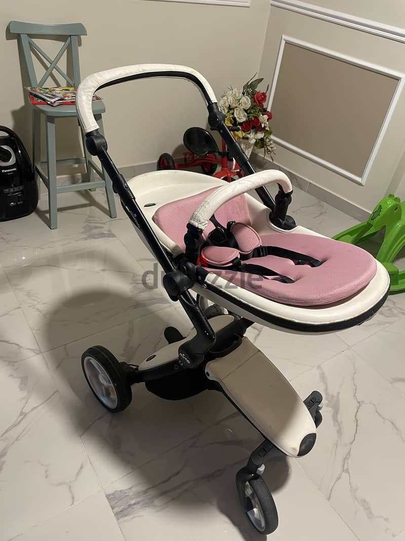 Mima stroller & carry cot with all accessories 1