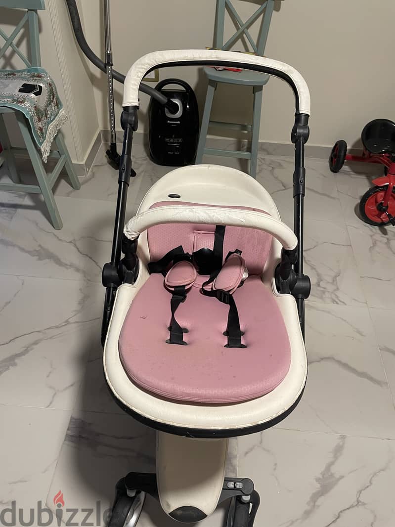 Mima stroller & carry cot with all accessories 2