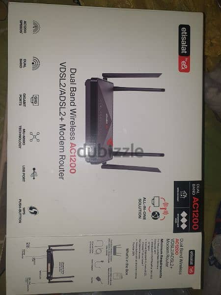 router etisalat DLINK AC1200  ,راوتر 1