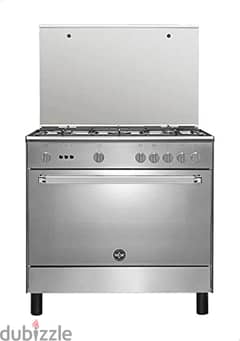 La Germania 9D10GUB1X4AWW Freestanding Cooker with 5Gas Burners 90x60 0