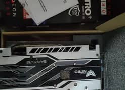 كارت سفاير نيترو بلس rx580 8g بالكرتونه حاله ممتاذه 0