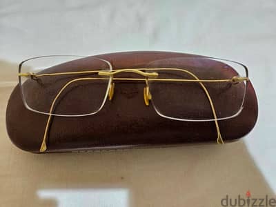 gold eyeglasses 18 k