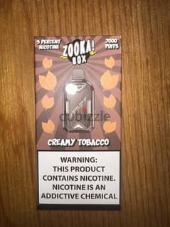 Disposable Vape Creamy Tobacco