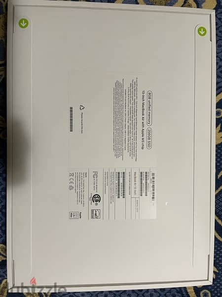 New M3 chip Macbook Air with 3 years Apple Care+ 1