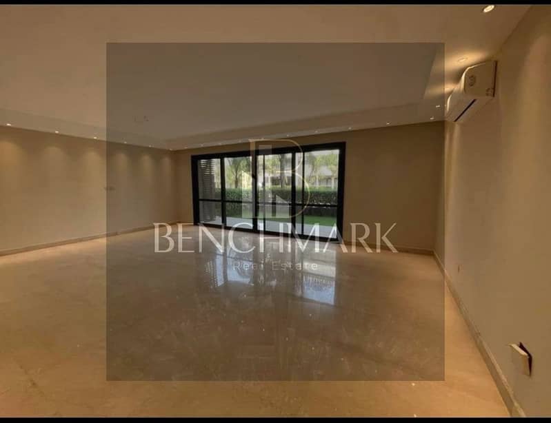 Apartment for sale, two rooms, 110 meters, delivery now, finished, La Vista Compound, Patio 7, New Cairo, Fifth Settlement, next to AUC, 20% discount 5