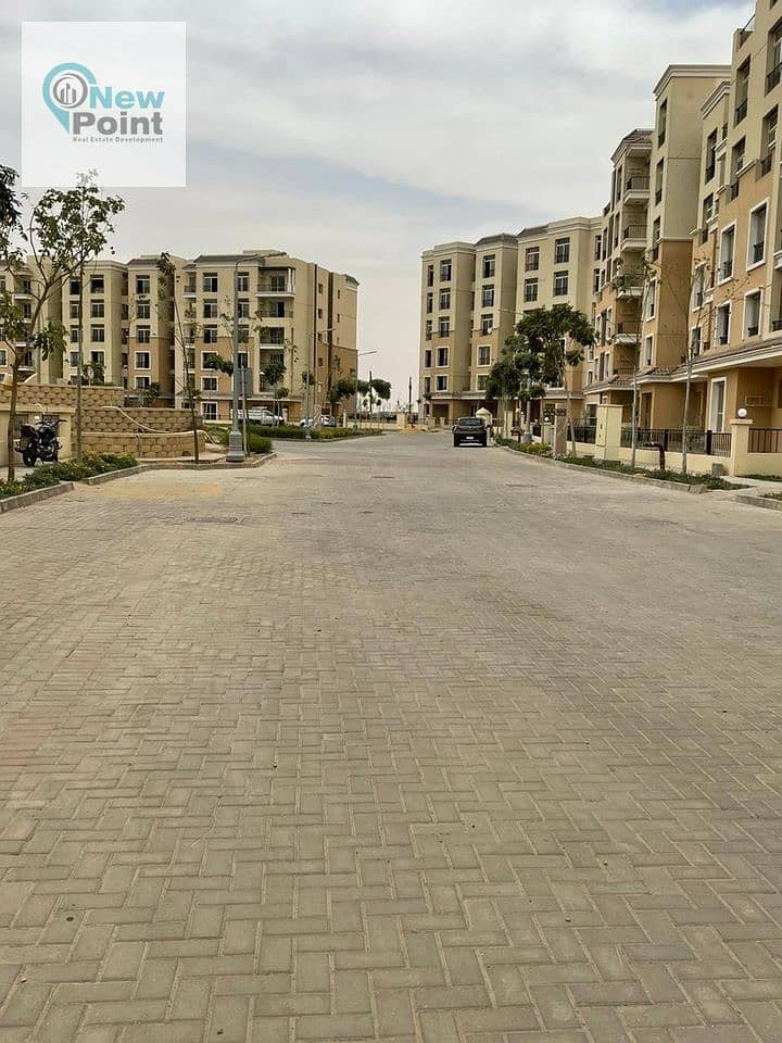 شقة للبيع في كمبوند سراي 133م من مدينة مصر للإسكان والتعمير sarai compound 4