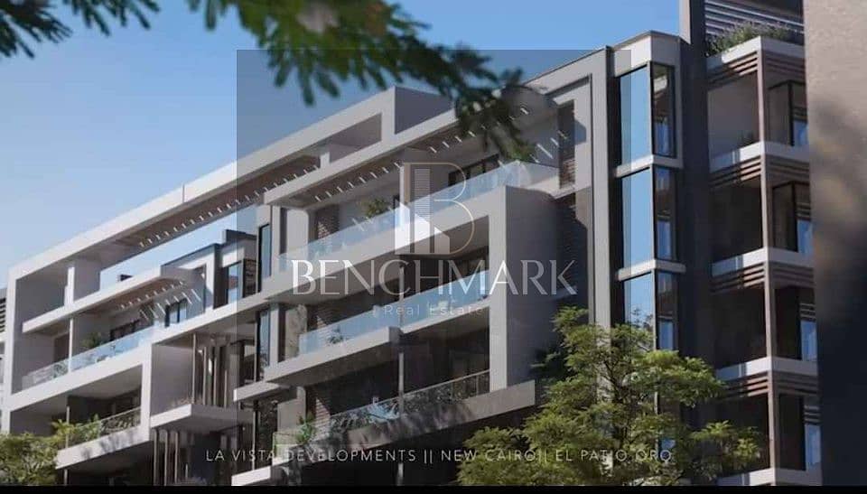 Garden apartment for sale, 166 meters, La Vista Compound, Patio Oro, New Cairo, Fifth Settlement, next to Hyde Park and the American University 5