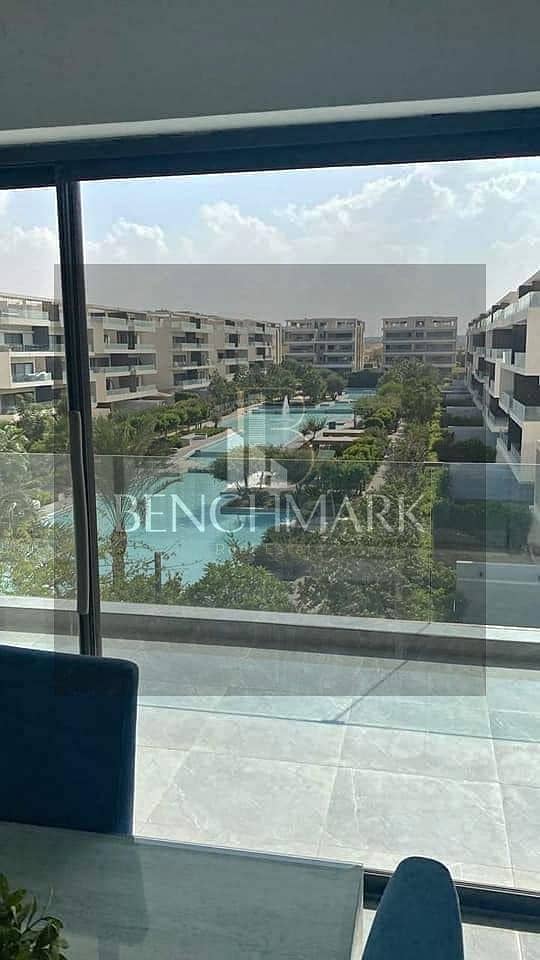 Garden apartment for sale, 166 meters, La Vista Compound, Patio Oro, New Cairo, Fifth Settlement, next to Hyde Park and the American University 12