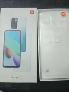 Redmi10 Carbon Gray for sale with its carton package original charger