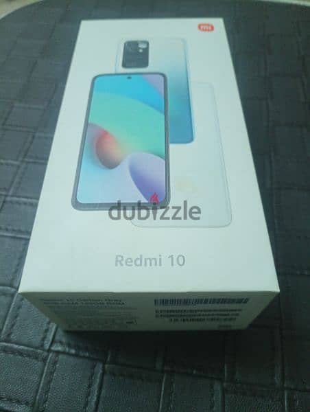 Redmi10 Carbon Gray for sale with its carton package original charger 1