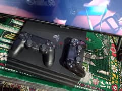 ps4 Pro 1TB with 2 Dualshocks