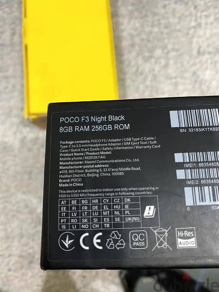 Poco f3 257 3