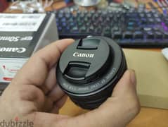 lens 50 mm canon stm لينس كانون 50 مللي زيرو