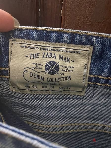 zara man original short 2