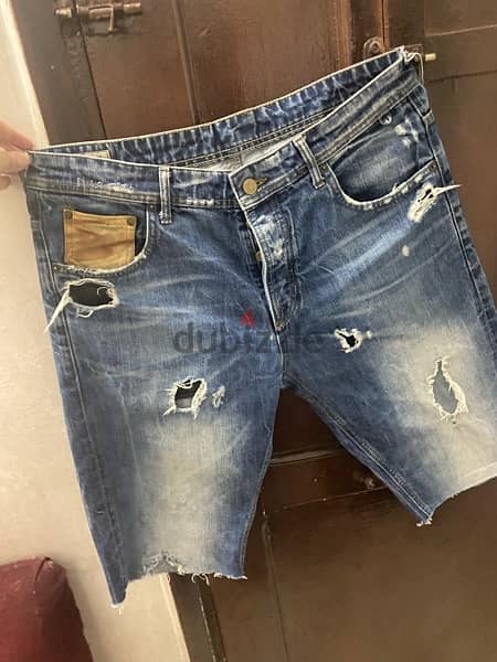 zara man original short 4