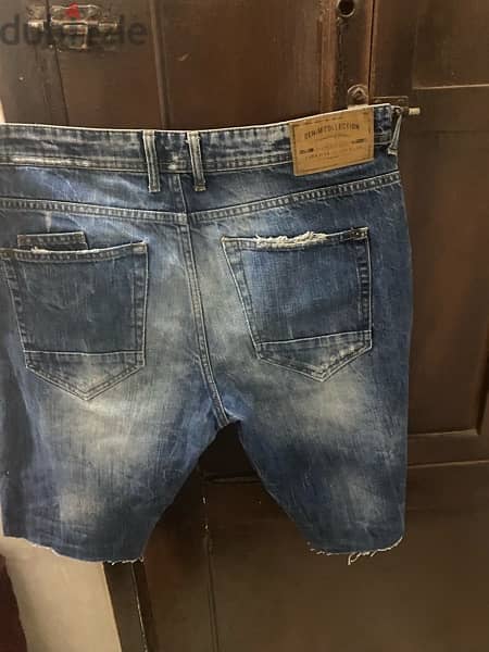 zara man original short 6