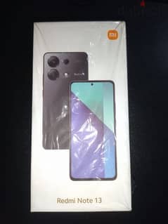 Redmi Note 13 (256GB + 8GB) Ice Blue - ريدمي نوت ١٣ كسر زيرو بالضمان