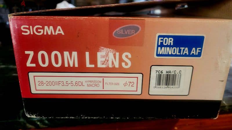 lens sigma 28 : 200 for sony and canon 1