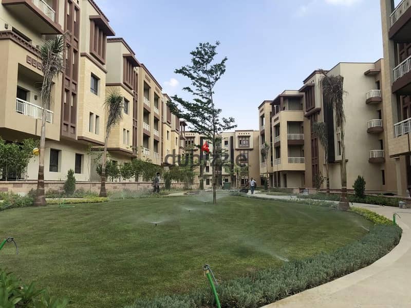 Apartment for sale, ground floor, garden, for sale, Green 5 Compound mabany Idris 6 October Bahri 1