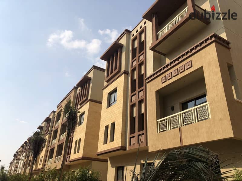 Apartment for sale, ground floor, garden, for sale, Green 5 Compound mabany Idris 6 October Bahri 3