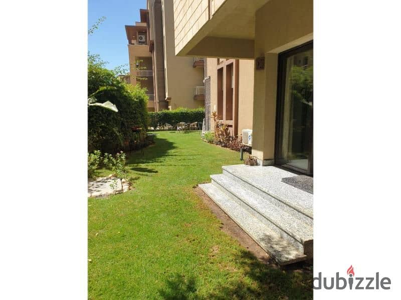 Apartment for sale, ground floor, garden, for sale, Green 5 Compound mabany Idris 6 October Bahri 4