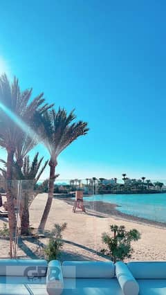 in el gouna with attractive price chalet 2 Beds for sale / شاليه غرفتين متشطب بالكامل في الجونة البحر الاحمر من اوراسكوم 0