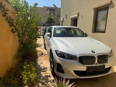 BMW I3 35L White Exterior X Red Interior 2024 for immediate purchase 0