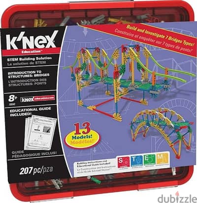 k'nex education intro to structures bridges set